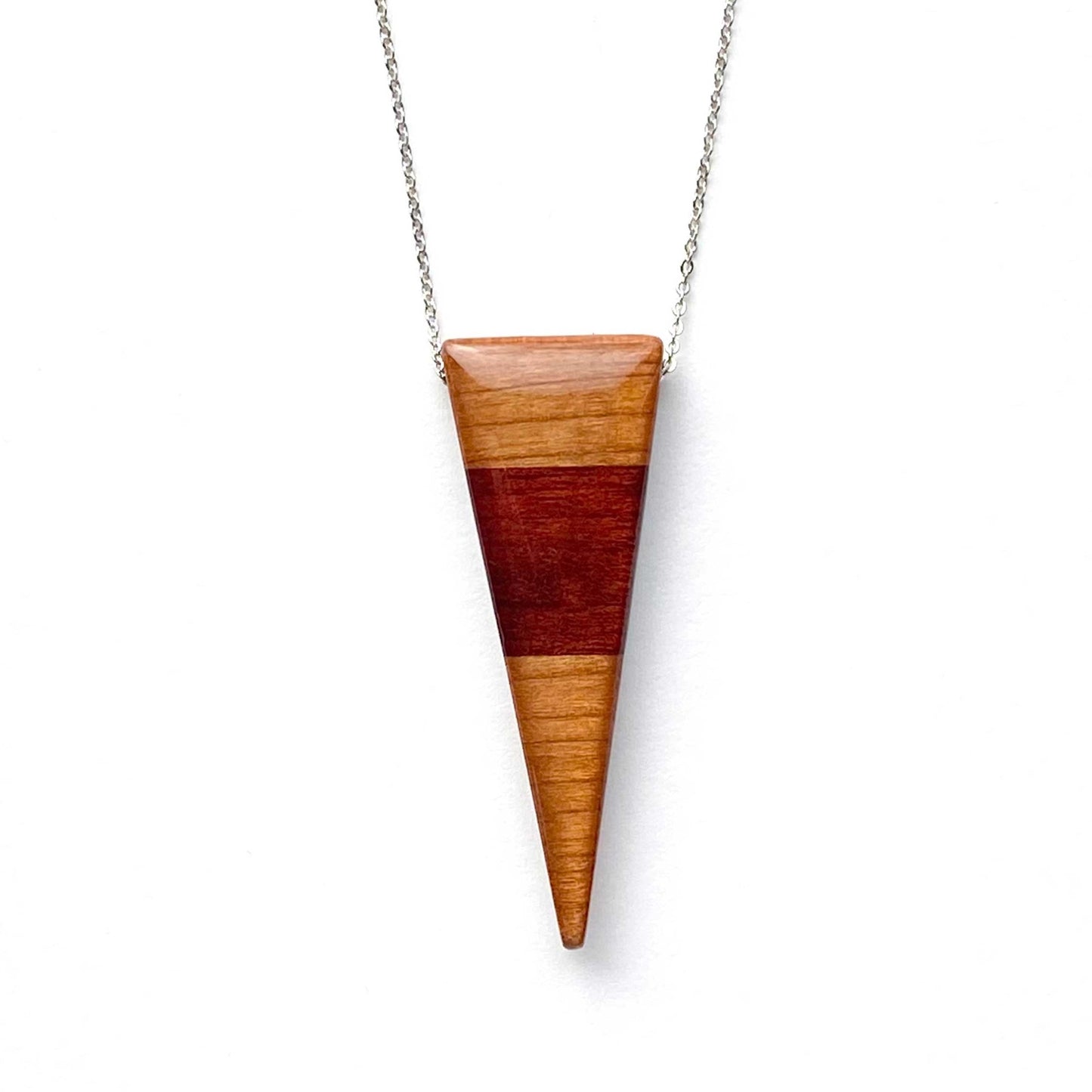 Spears Reclaimed Wood Necklace
