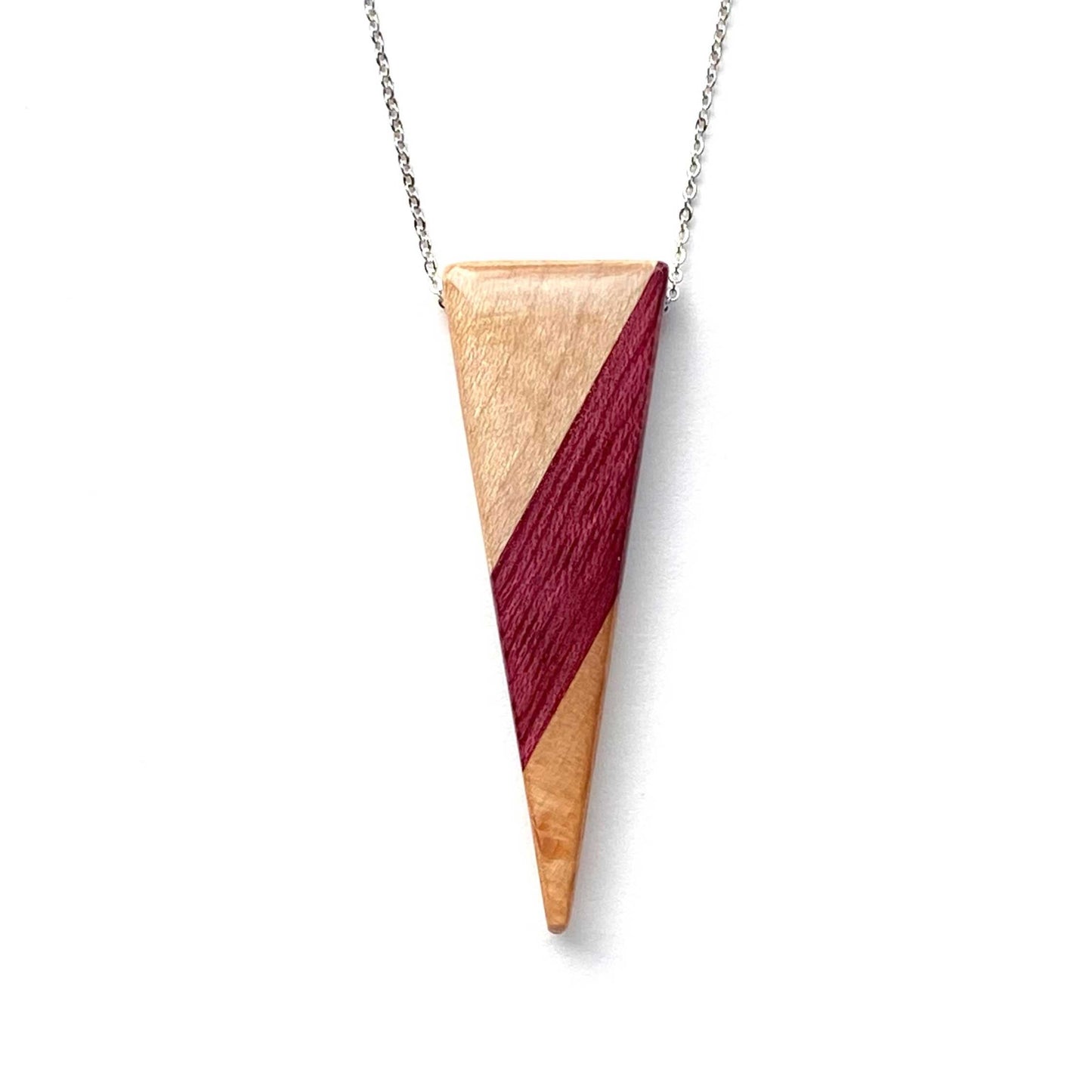Spears Reclaimed Wood Necklace