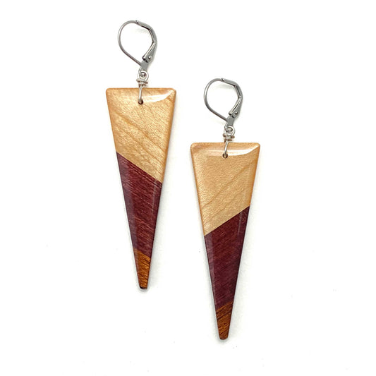 Spears Reclaimed Wood Earrings