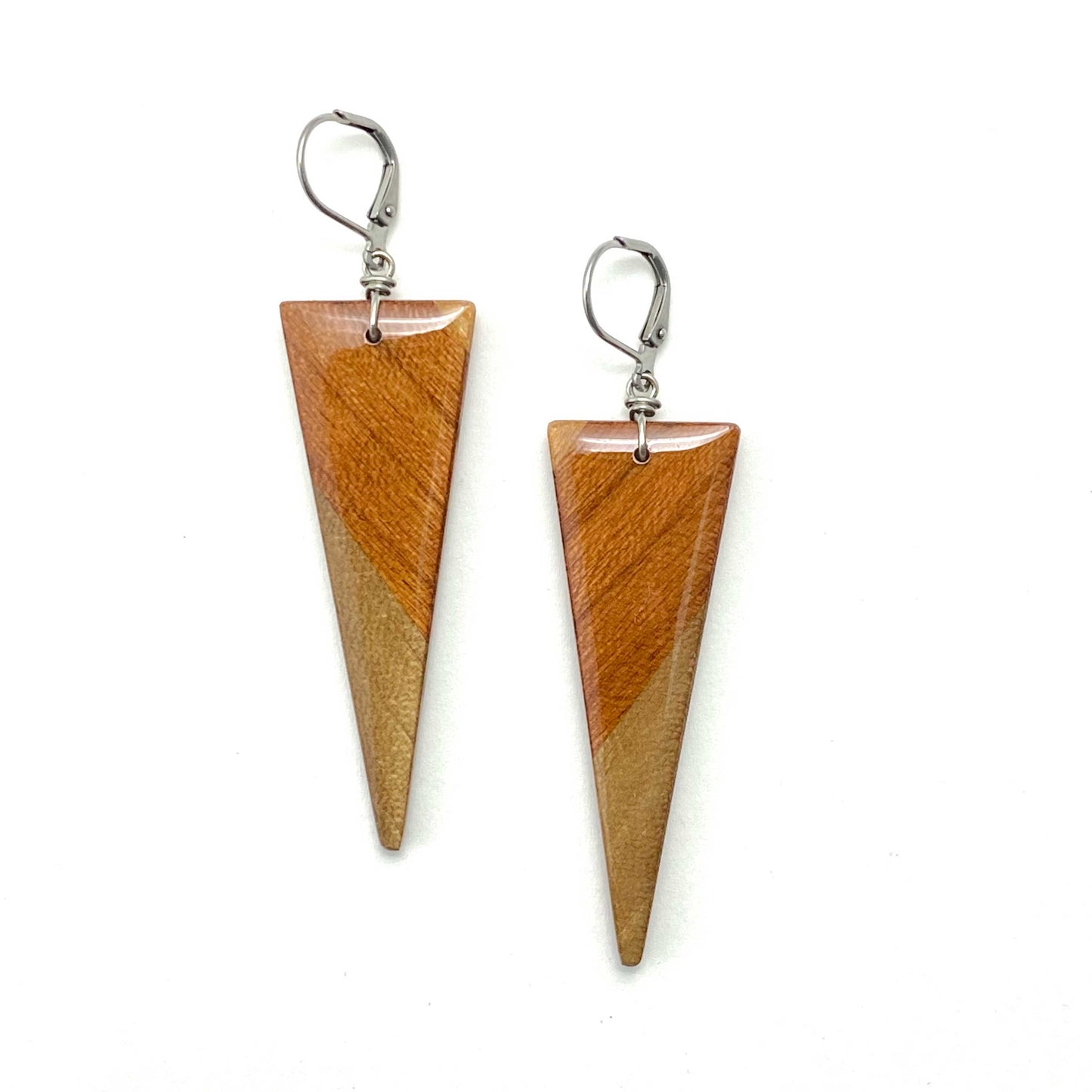 Spears Reclaimed Wood Earrings