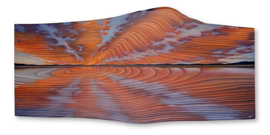 The Sky Captured in Wood