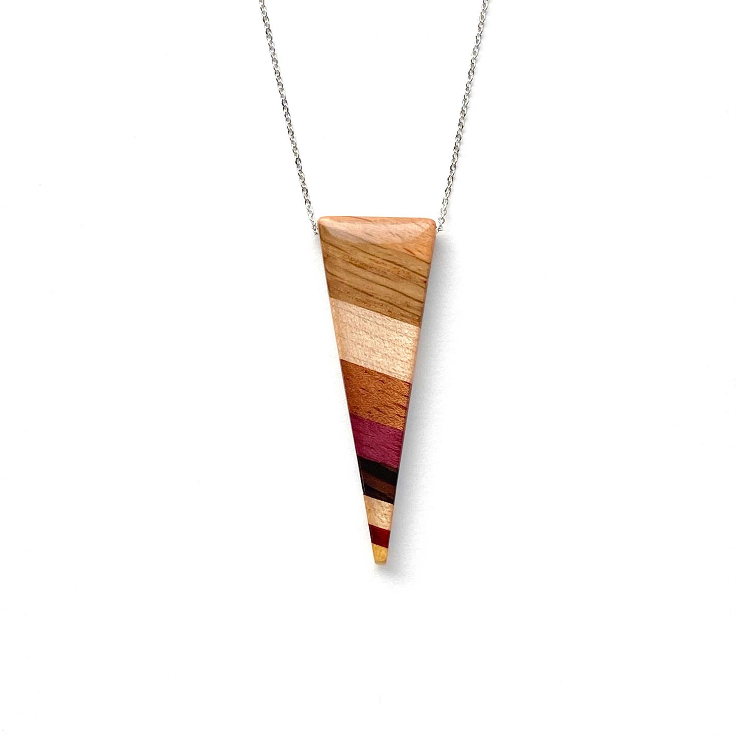 Spears Reclaimed Wood Necklace